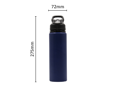 Single Wall Bpa Free Eco Friendly Aluminum Drinking Water Bottle