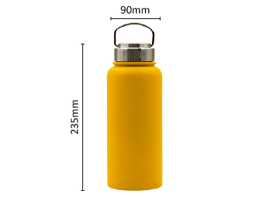 Double Wall Vacuum Insulated Stainless Steel Sports Water Bottle Leak & Sweat Proof