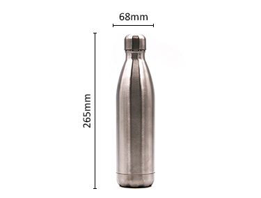 Stainless steel Cola Shape Vacuum Flask Keep hot and Cool