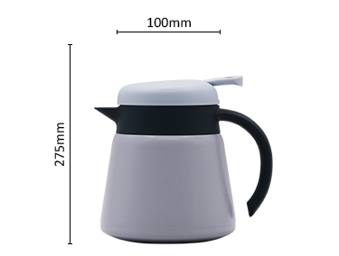 European stainless steel coffee pot kettle vacuum stainless steel thermos kettle
