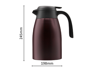 Big Capacity Hot sale Strong Heat Preservatio Double Wall 304 Stainless Steel 1.6L Thermos Carafes