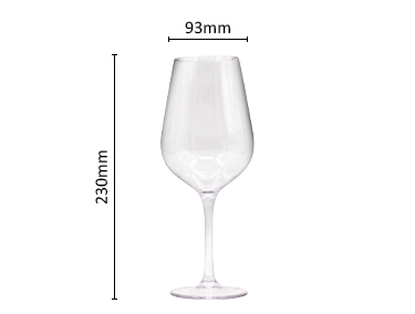 BPA free Tritan plastic stemless wine glasses wholesale