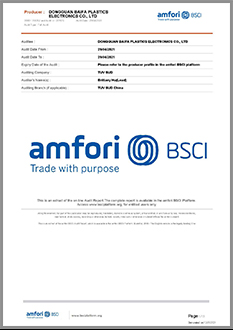 Stainless steel RCS certification