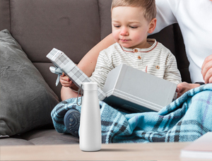 Can children use stainless steel thermos cups with imitation ceramic interior