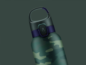 Are the production standards for civilian water cups and military water cups consistent