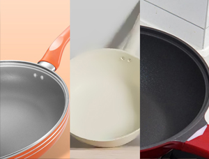 What are the non-stick processes for non-stick pans