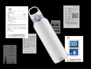 What certifications are required for stainless steel water bottles to be exported to different markets