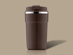 Why can’t pure coffee grounds be used to produce water cups
