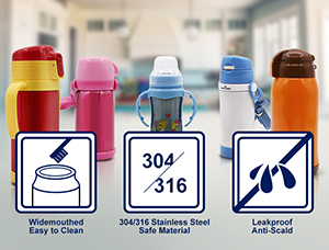 How to choose children's vacuum flask?