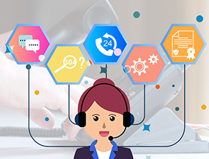Can you use professional vocabulary to answer questions to customers