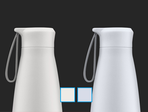Why does the water cup spray white (black) paint or powder coating still need customers to proofread samples