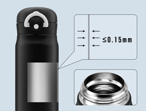 Do all stainless steel water cups have to use spin-to-thin technology