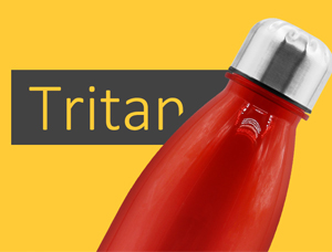 Why are plastic water cups made of Tritan popular in Europe
