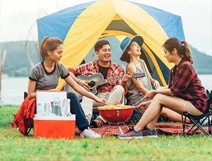 Will the development of the camping economy affect the sales of drinking waterbottle