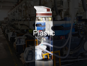 What are the processes involved in producing plastic cups