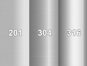What are the differences between 201 stainless steel, 304 stainless steel, 316 stainless steel and titanium