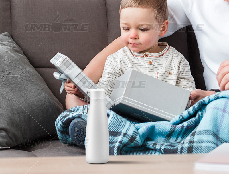 Can children use stainless steel thermos cups with imitation ceramic interior?
