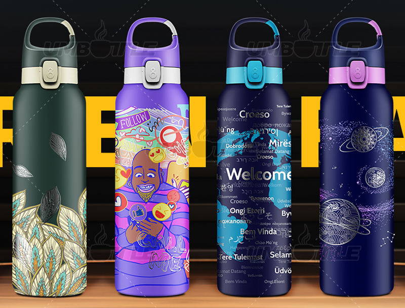 Which processes can achieve colorful patterns on the surface of thermos cups? Which one is more cost-effective? (III)