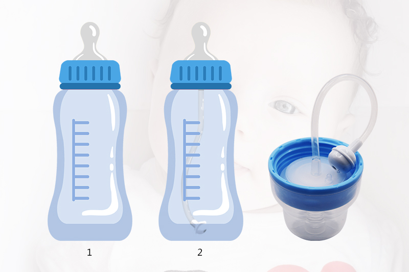 Does a baby need a straw to use a baby bottle