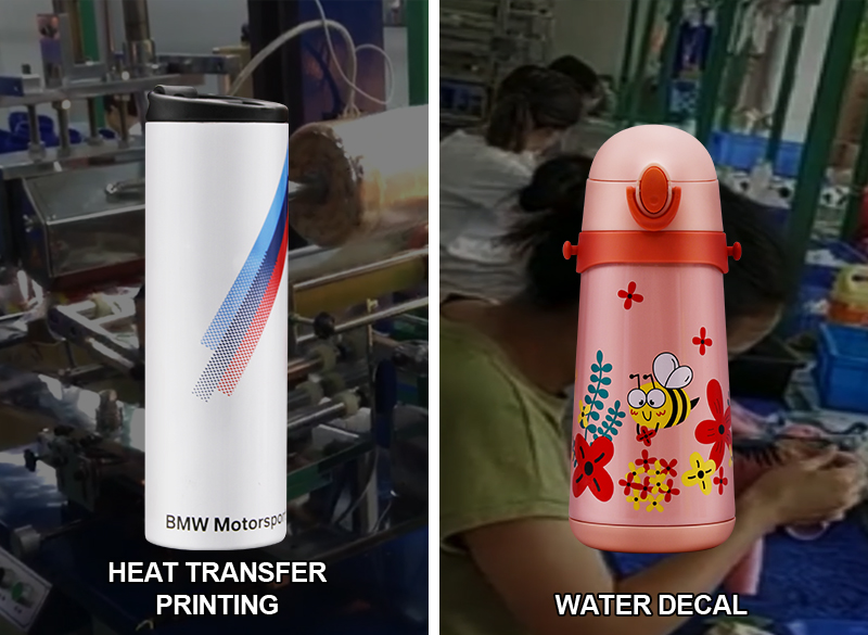 In mass production, why is the price of water sticker higher than that of heat transfer