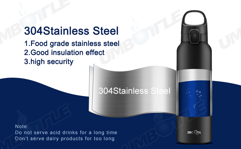 Is 304 stainless steel water bottle safe