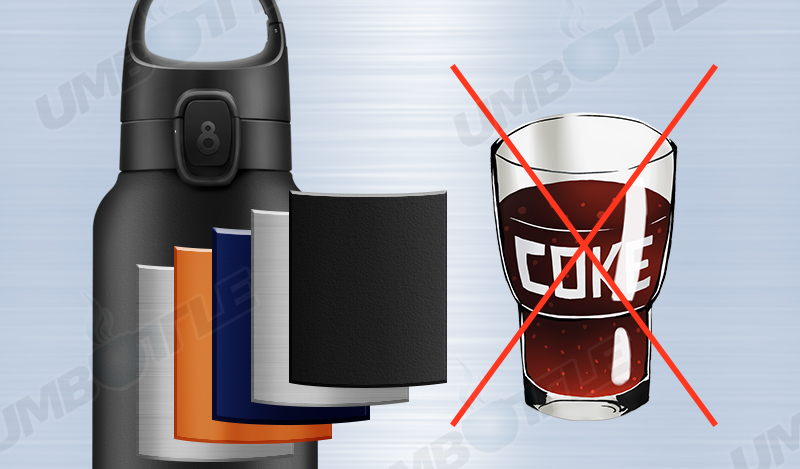 Can’t the stainless steel vacuum flask really contain carbonated drinks?