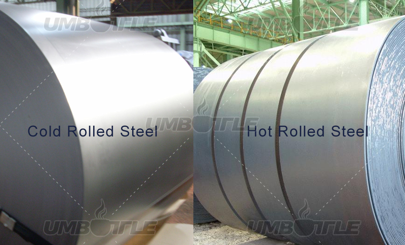 What is the difference between cold rolled steel and hot rolled steel