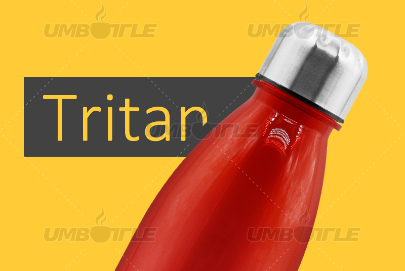 Why are plastic water cups made of Tritan popular in Europe?