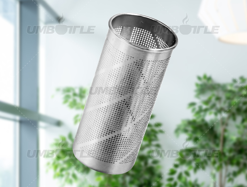 How is the stainless steel tea strainer made?