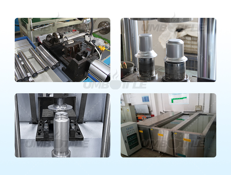 How does each process cooperate in the production process of stainless steel thermos cups?
