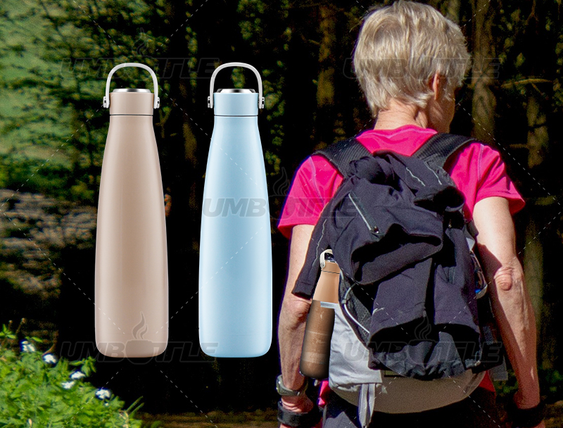 What size water bottle is suitable for outdoor travel?