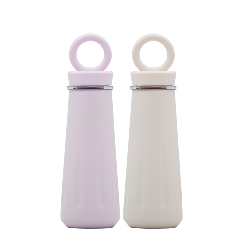 600ml/20oz Customized Color Round Middle Mouth Stainless Steel Wine Bottle With Lid