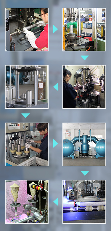 Production process of thermos cup