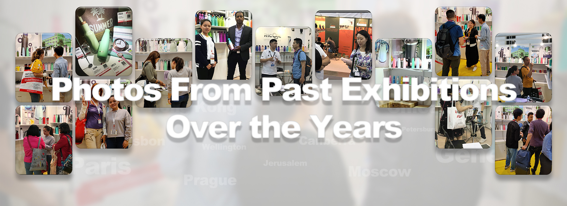 Photos from past exhibitions over the years