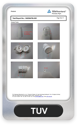 Plastic PP food grade certification Plastic PP food grade certification